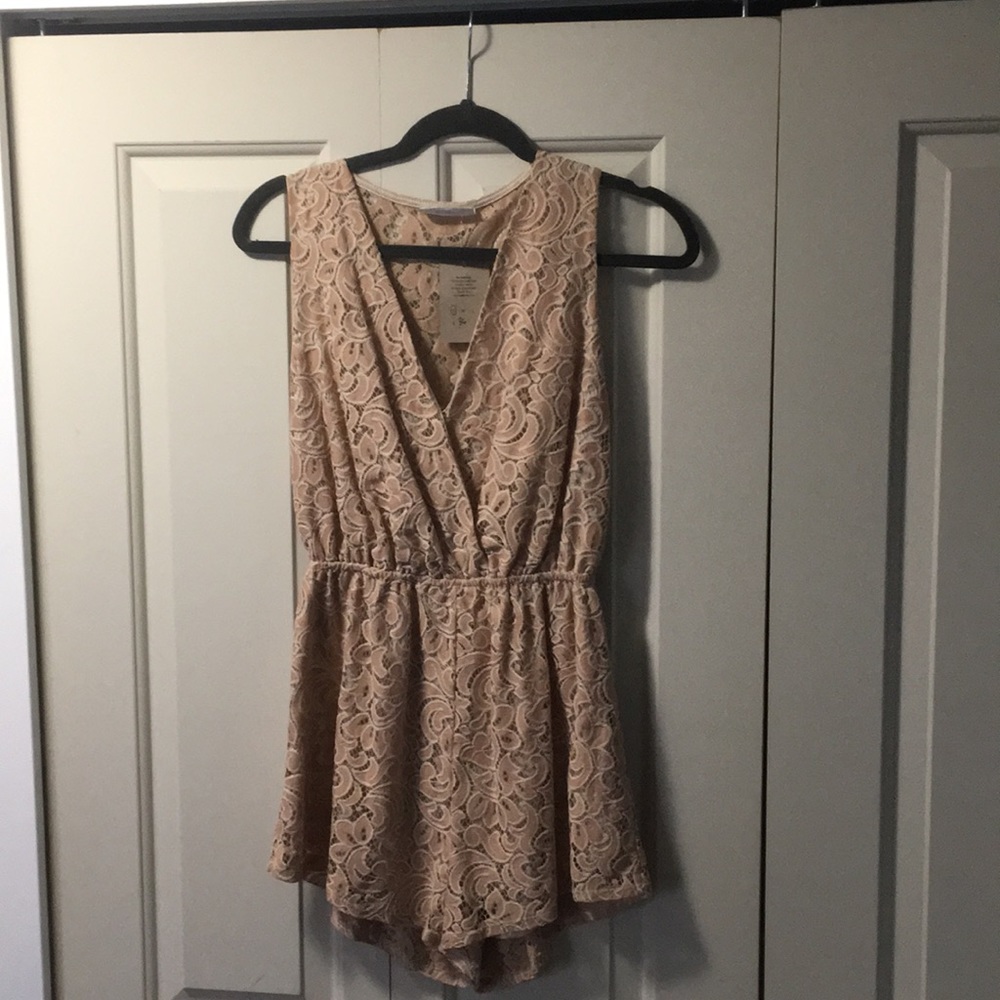Nude romper